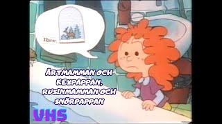 Ärtmamman Och Kexpappan, Rusinmamman Och Snörpappan (1981) Vhs Svenskt Tal