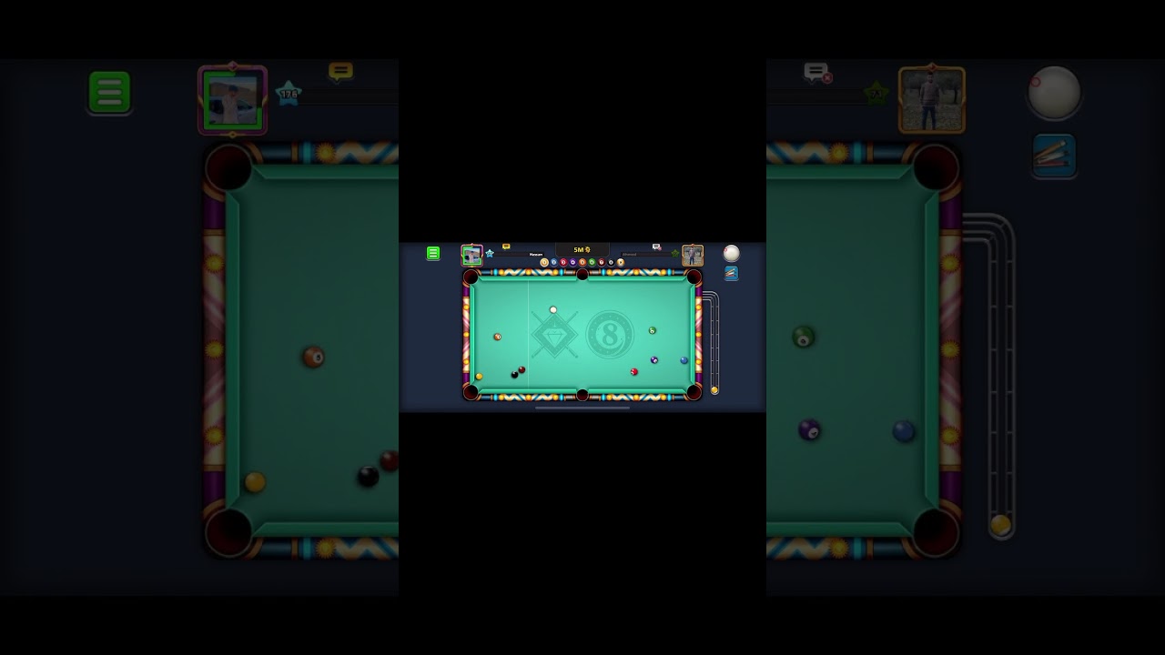 Pot 9 ball in one shot. 💯% working shot. Valkyrie cue level2. Cue collection power 55.