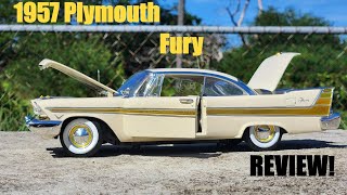 1957 Plymouth Fury in 1/18 scale (Full Review / Highlights / Showcase) courtesy of Auto World