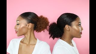 Everyday Sleek Low Puff Hairstyle Ft. My Sister