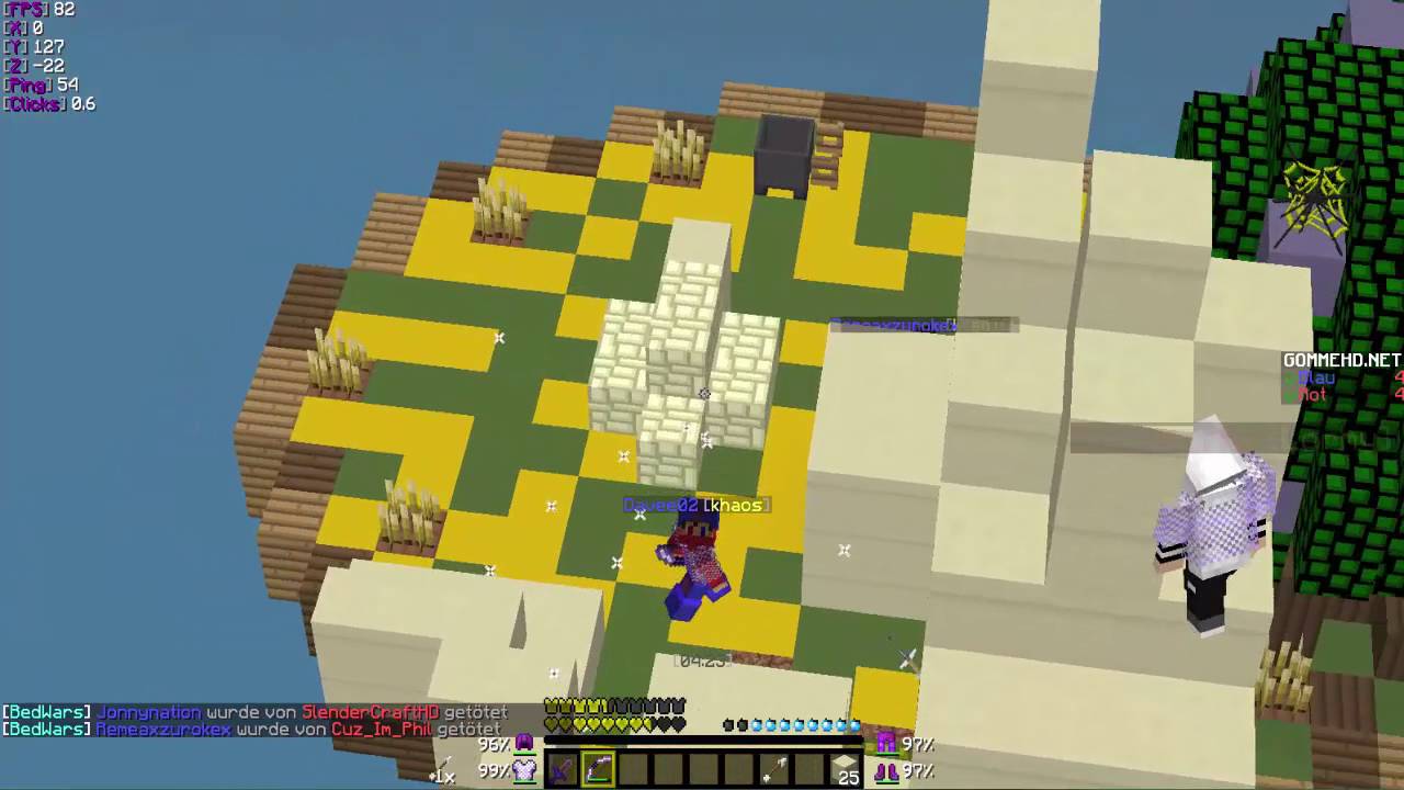 Mein erster Minecraft Clanwar Clip!  CW Clips #1