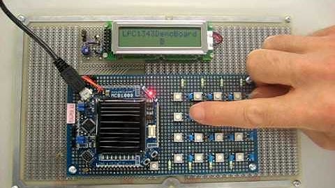 NXP LPC1343 - Keil MCB 1000 Demonstration