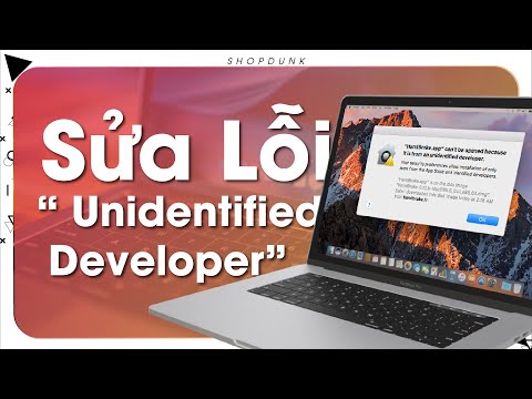 Video: Cách cài đặt phần mềm từ các nhà phát triển không xác định trên máy Mac