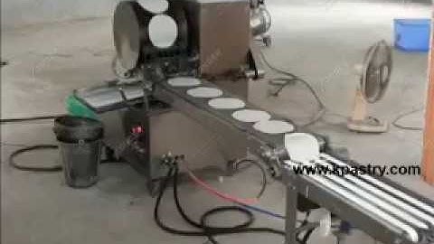 Automatic Spring Roll Wrapper Machine|Samosa Skin Making Machine