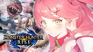 【 MONSTER HUNTER RISE 】深夜のモンハン部🍖上位へ突入した巫女ハンター【ホロライブ/さくらみこ】