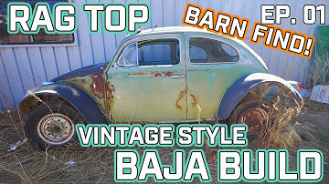 Vintage Ragtop Baja Build - 1963 VW Baja Build EP. 01