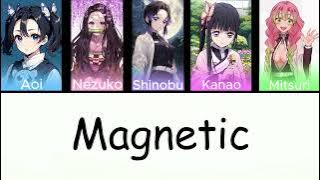 Magnetic Cover anime Girls Demon Slayer / Kimetsu no Yaiba