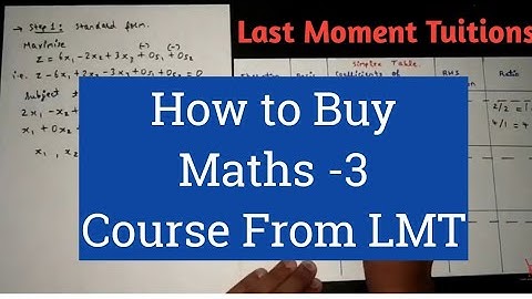 How to Buy Engineering  Maths-3  Course | Special Course for All Branches