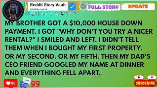 My Parents Gave My Brother $10K For a House and Laughed at Me  They Stopped Laughing When a CEO
