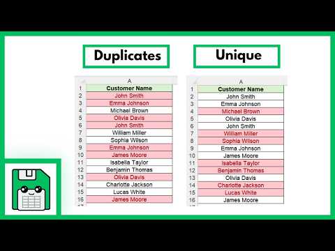 How to Highlight Duplicate Values in Excel (Find Duplicates & Unique Values Fast)