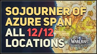 All Sojourner of Azure Span Locations WoW