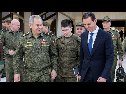 Встреча Министра обороны Сергея Шойгу с Президентом САР Башаром Асадом