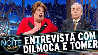 The Noite (17/11/16) - Entrevista com Presidente Tomer e Dilmoca Rousseff