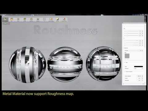 Using roughness map in rendering