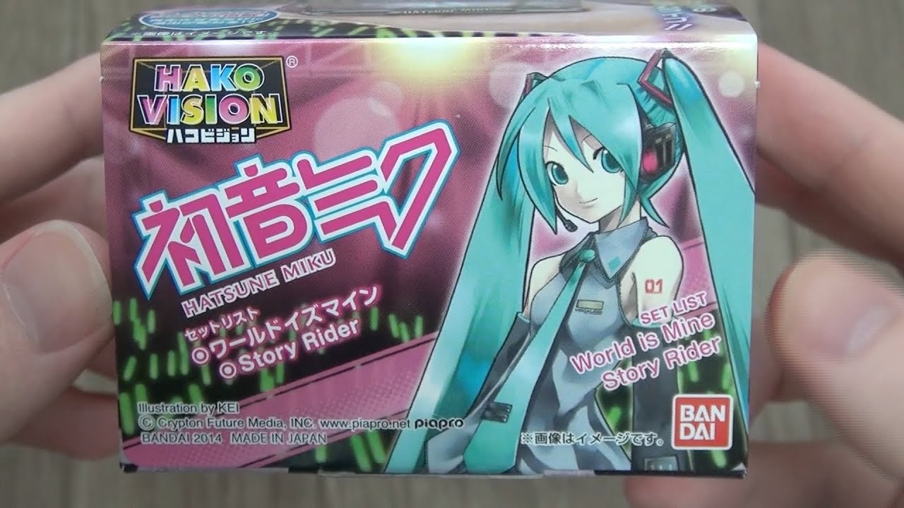Hatsune Miku World is Mine Hako Vision Projection Mapping Concert