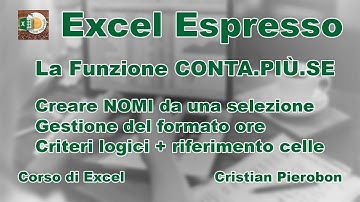La Funzione CONTA.PIÙ.SE Excel - Excel Espresso