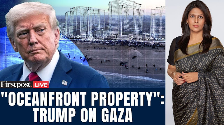 LIVE: Trump Calls Gaza ‘Oceanfront Property’, Slams Israel’s Pullout | Vantage with Palki Sharma