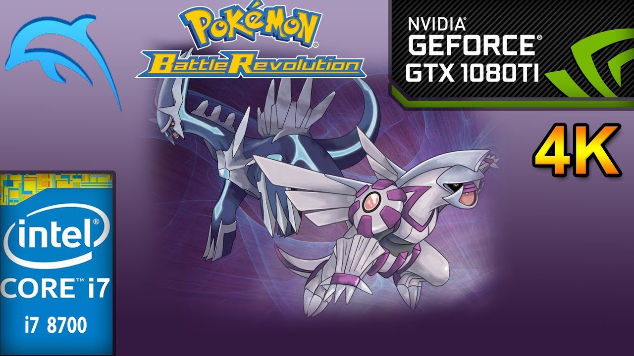 Pokemon Battle Revolution (Dolphin)- GTX 1080Ti 11GB - i7 8700- 4K