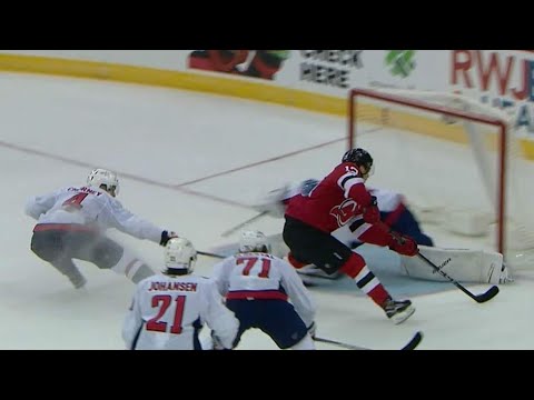 Number-one pick Hischier strips Capitals for first goal of pre-season