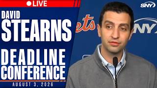 LIVE: David Stearns Trade Deadline News Conference