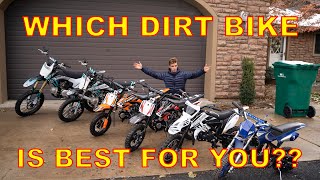 Which Dirt Bike is Right For You??