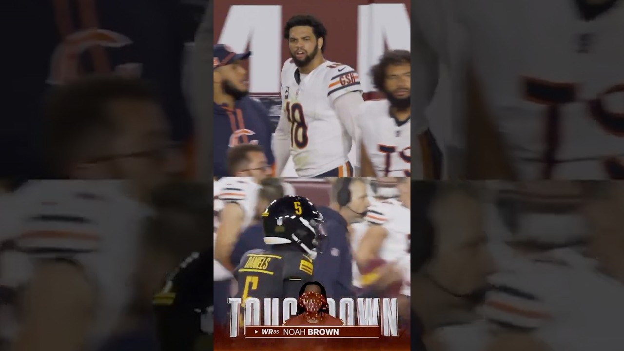 Caleb Williams was pissed after the Commanders Hail Mary