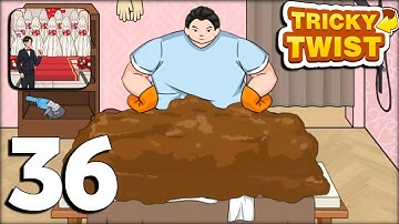 Tricky Twist Level 36 : Help The Girl Remove Dirty Gameplay Walkthrough Solution