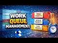 Blue Prism Work Queue Complete Tutorial Hindi | Add Queue Get Item Update Status 2025 | RPA