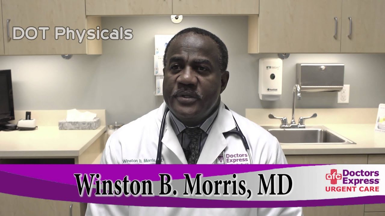 Doctors Express Urgent Care Clinic Cherrydale - DOT Physicals - YouTube