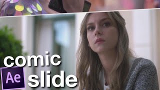 Comic Slide After Effects Tutorial