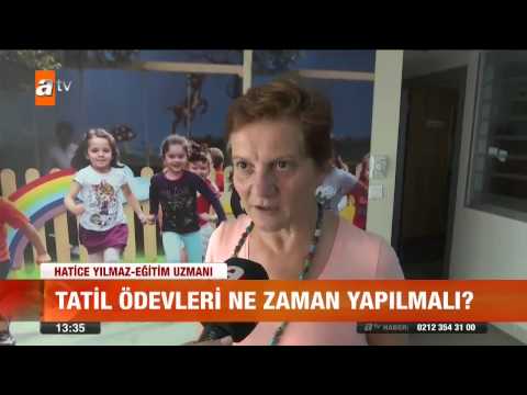 Tatil ödevleri ne zaman yapılmalı? - atv Gün Ortası Bülteni