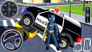Spider Stickman Rope Hero - Neon Gangstar Crime Simulator - Android GamePlay screenshot 1