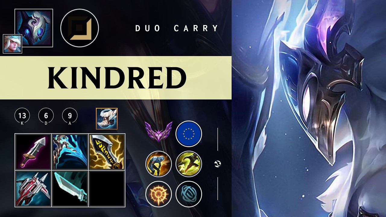 Kindred ADC vs Xayah - EUW Master Patch 26.03