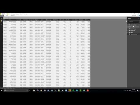 Creating a date table in power BI Creating a date table in power BI