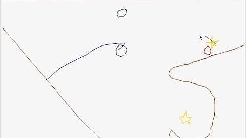 Numpty Physics walk-through L102 Two Stars