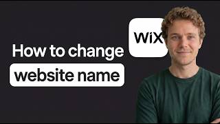 How to Change Website Name on Wix (Step by Step)