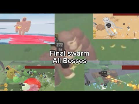 Final Swarm : All Bosses | Roblox