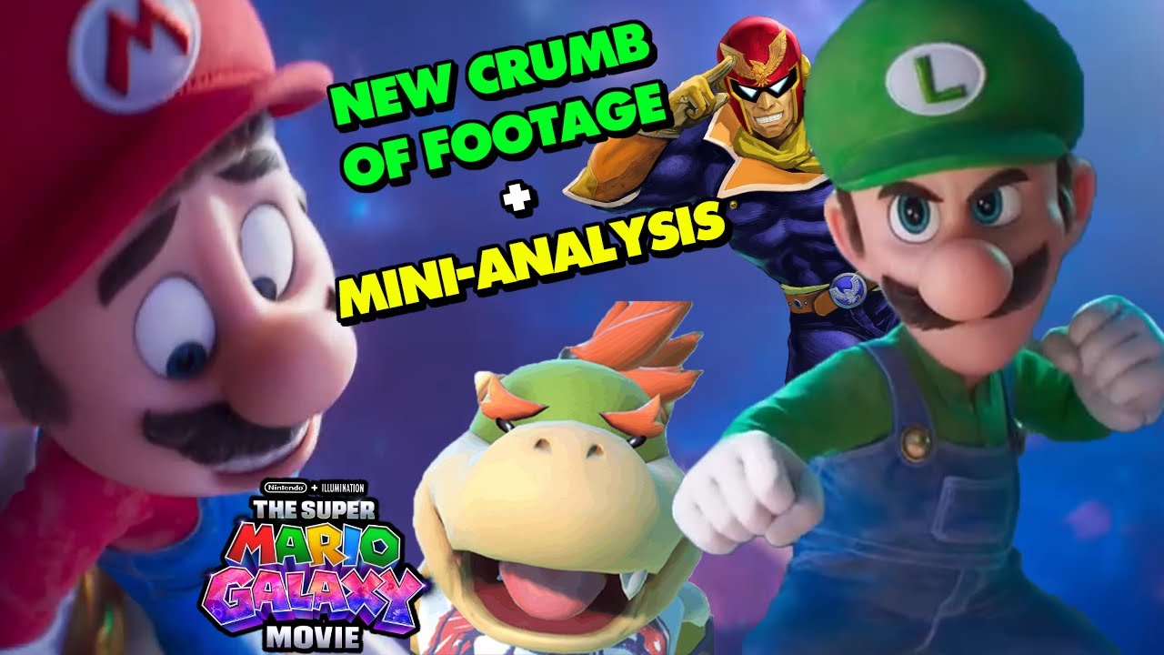 Analyzing New, Lite, & Sweet Super Mario Galaxy Movie Footage