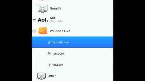 Illinois Valley Cellular - Setting Up Your Personal Email Accounts in BlackBerry 6