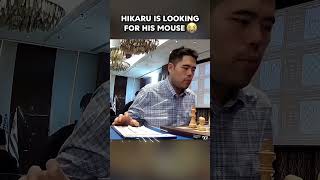 Hikaru Keeps Looking For His MOUSE At The Chess Board 😂