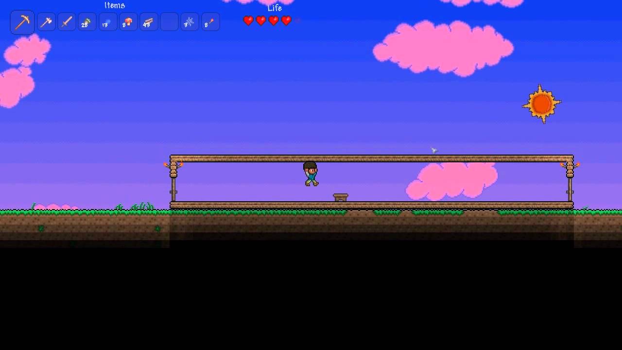 Bild från [1] Let's Play Terraria - Part 1