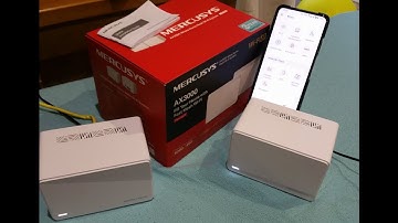 Mercusys AX3000 Whole Home Mesh WiFi 6 System Halo H80X review #Mercusys #AX3000