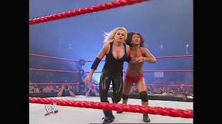 2003 08 11 RAW Molly Holly vs Trish Stratus vs Gail Kim Women's Title Match