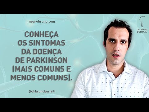 CONHEÇA OS SINTOMAS DA DOENÇA DE PARKINSON (MAIS COMUNS E MENOS COMUNS)