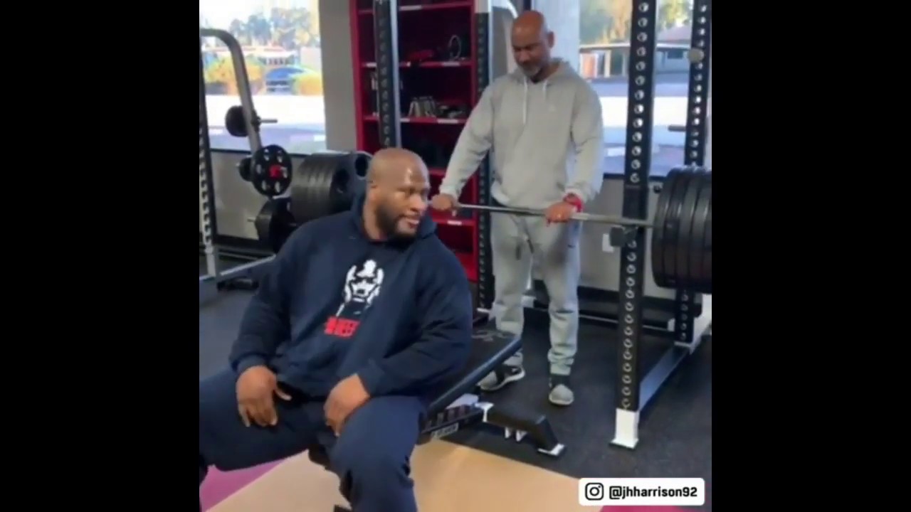 James Harrison 500 Pound Bench Press Youtube