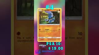 Top 5 Croagunk Pokémon Cards #tcg#pokémon#croagunk