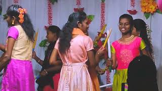 Video thumbnail of "Aelc||Illalona Pandaganta Song Kolatam Dance||Youth Christmas Choreography||"