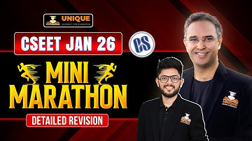 CSEET Jan 2026 Mini Marathon | Complete One Shot Revision of All Subjects