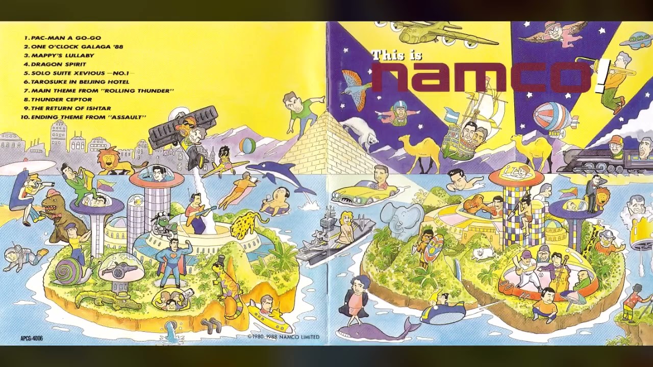 1990] This Is Namco! [Full Album] - YouTube