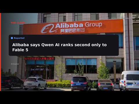 RERIGHT · Alibaba's new Qwen AI model falls short of 'second only to F